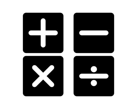 Multiplication And Division Signs