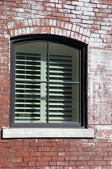 Old window in an old building