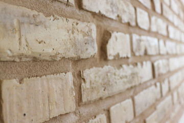 Bricks and ancient wall