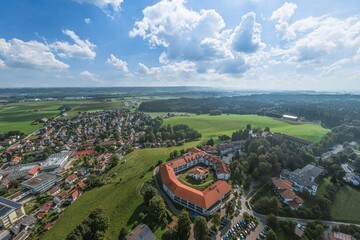 Bad Grönenbach - Kneippkurort im Unterallgäu im Luftbild