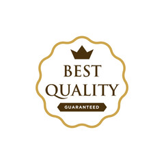 Best seller, Best Quality badge logo design. Best seller vector isolated