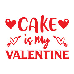 Valentines Day Typography T-shirt Design