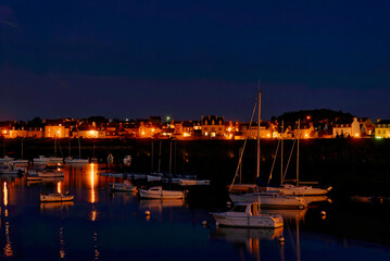 Roscoff (Brittany), by night