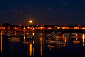 Roscoff (Brittany), by night