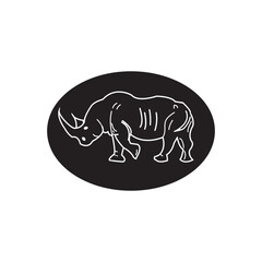 horned rhino icon 1