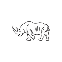 horned rhino icon 1