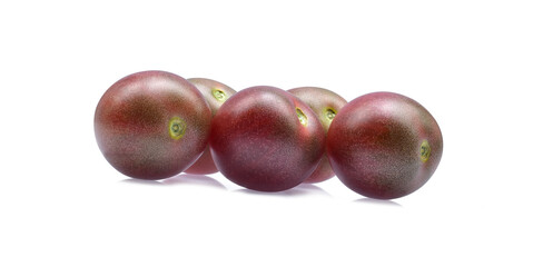 Chocolate Tomato or Brown color tomato isolated on white background