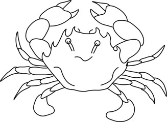 fish icon. aquatic animals with various fins, scales, tail and gills swimming in the water. concept hand drawing