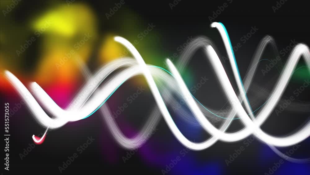 Poster light streaks. computer generated 3d render