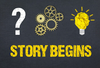 Obraz premium Story begins