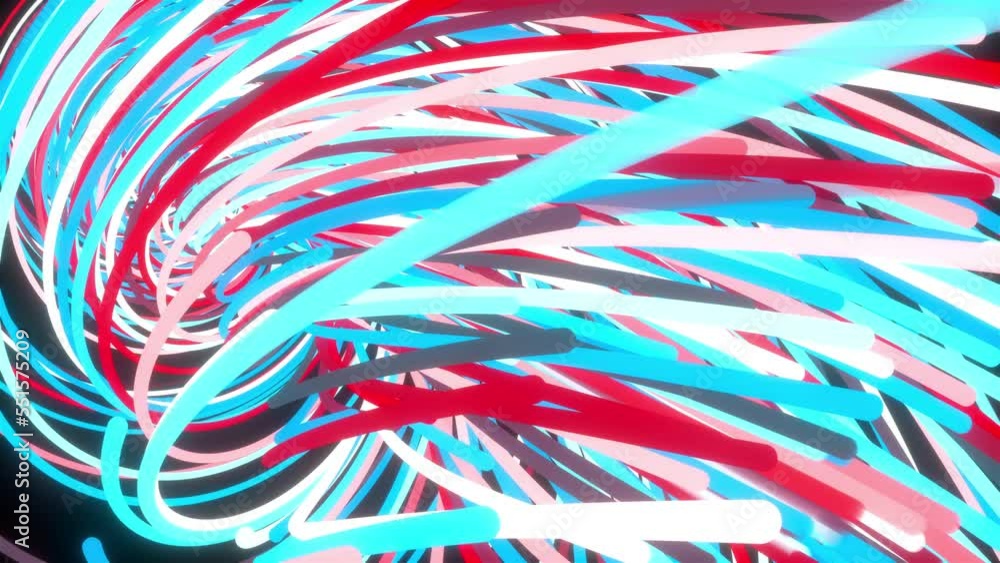 Poster spiral lines. computer generated 3d render