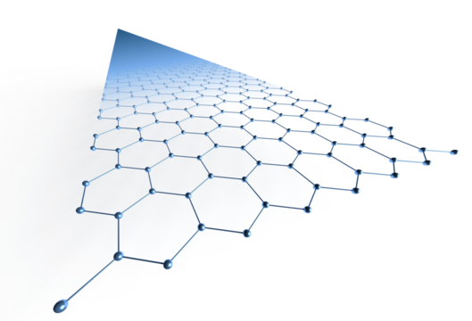 Graphene sheet png with transparent background - Powered by Adobe