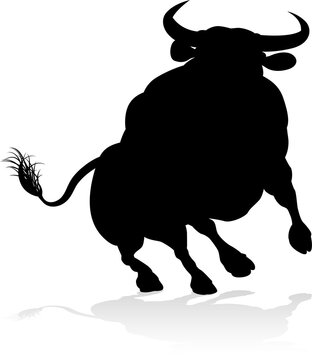 recommend clip art: Silhouette Bull