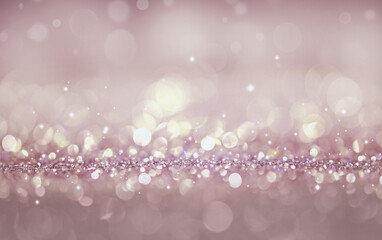 Abstract of sweet bokeh light background.