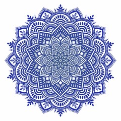 spiritual symbol round ornament