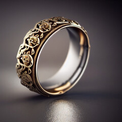 gold wedding rings