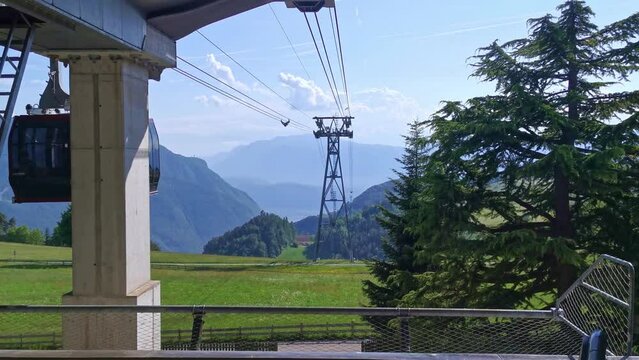 Bolzano Renon cable car in high resolution