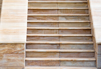 Granite stairs steps background