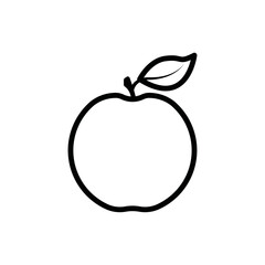 apple icon design vector template