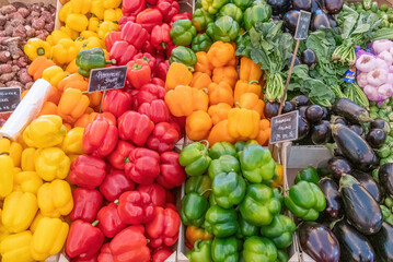A selection of fresh vegetables
