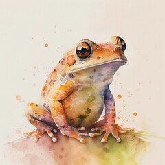 Illustration of frog.