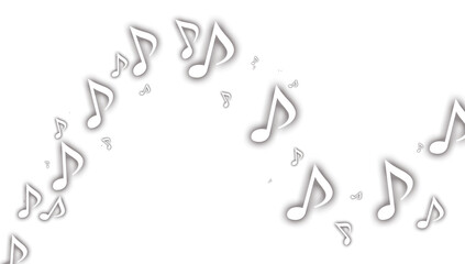 Musical note. 