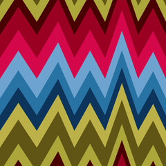 EthnicSoul ZeroOne 005. Zig-Zag Patterns. Seamless Pattern Designs.