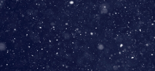 Obraz na płótnie Canvas Abstract Snowy Christmas Background. New Year celebration
