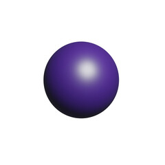 3d blue sphere
