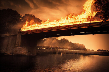 Burning Bridge
Generative AI