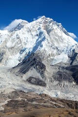 mount Everest and Nuptse