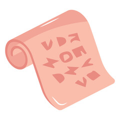 Check this colourful icon design of papyrus 