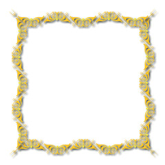  frames in vintage style with elements of ornament, art, pattern, background, texture, Vector illustration eps 10, Art.	