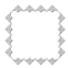 Fototapeta premium frames in vintage style with elements of ornament, art, pattern, background, texture, Vector illustration eps 10, Art. 
