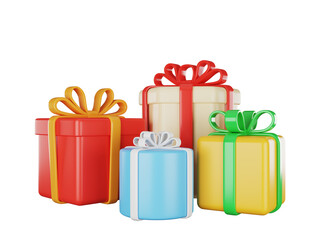 gift box with ribbon