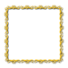  frames in vintage style with elements of ornament, art, pattern, background, texture, Vector illustration eps 10, Art.	