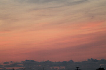 Obraz premium Sunset by the sea.