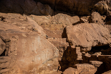 Step House Petroglyph, Mesa Verde National Park, Colorado