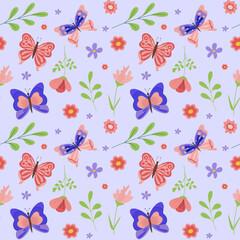 butterfly Colorful Butterfly isolated, Beautiful Butterfly illustration. Vector illustration