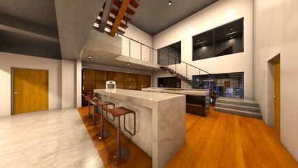 リビングダイニング