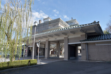Fototapeta premium 祇園甲部歌舞練場 京都市東山区