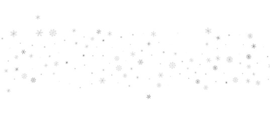 Christmas Card - Snowflakes Of Paper In Frame  png