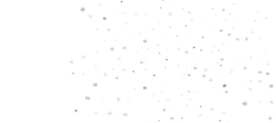 png openwork shiny snowflakes, star, 3D rendering.