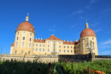 Fototapeta na wymiar The famous Castle Moritzburg in Saxony Germany