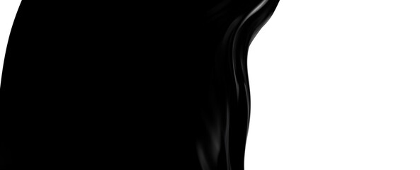 Naklejka premium Abstract Architecture Background. White Circular Building