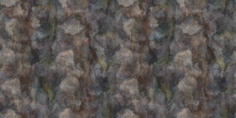 Marbled decorative vintage seamless border. Natural crystal earthen ribbon for retro repeat. Trendy crystal washi tape. 