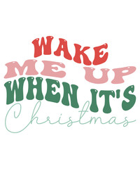 Retro Christmas SVG Design