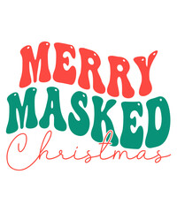 Retro Christmas SVG Design