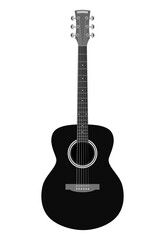 Naklejka premium Musical instrument - guitar