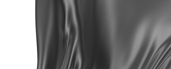 silver Abstract Panoramic Background. Minimal Striped Wallpaper